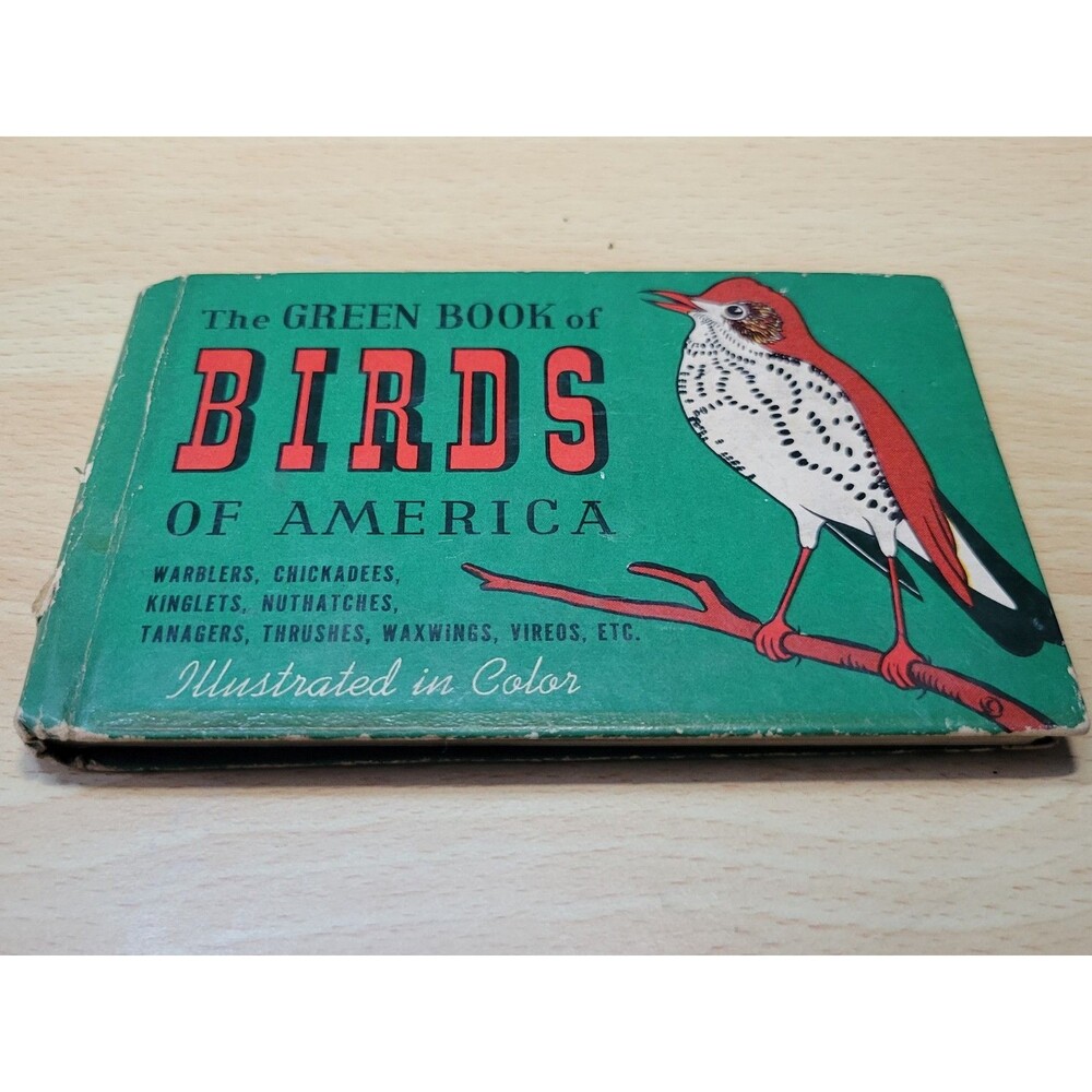 1941 Birds Of America Illustrated Book